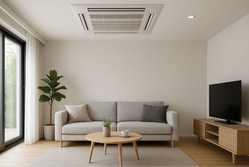 吊隱式冷氣是什麼？現代空間美學與冷房效率的完美結合