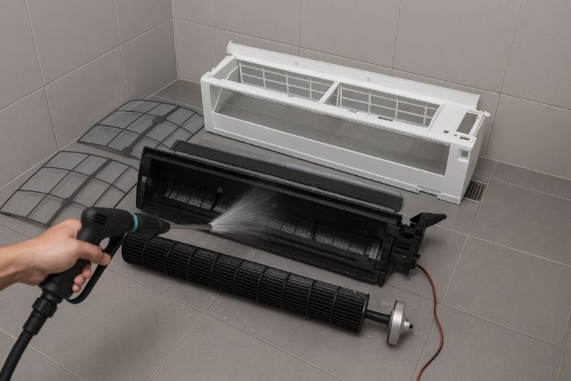 定期洗冷氣最省電：電費下降、冷房回來、壽命更長