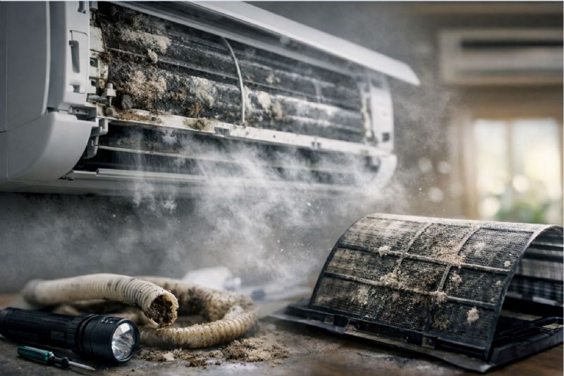 冷氣霉味怎麼產生的？從根本原因一次搞懂